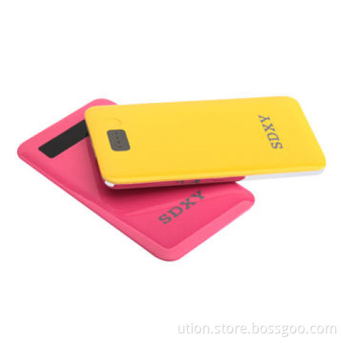 5,000mAh portable mobile phone travel charger